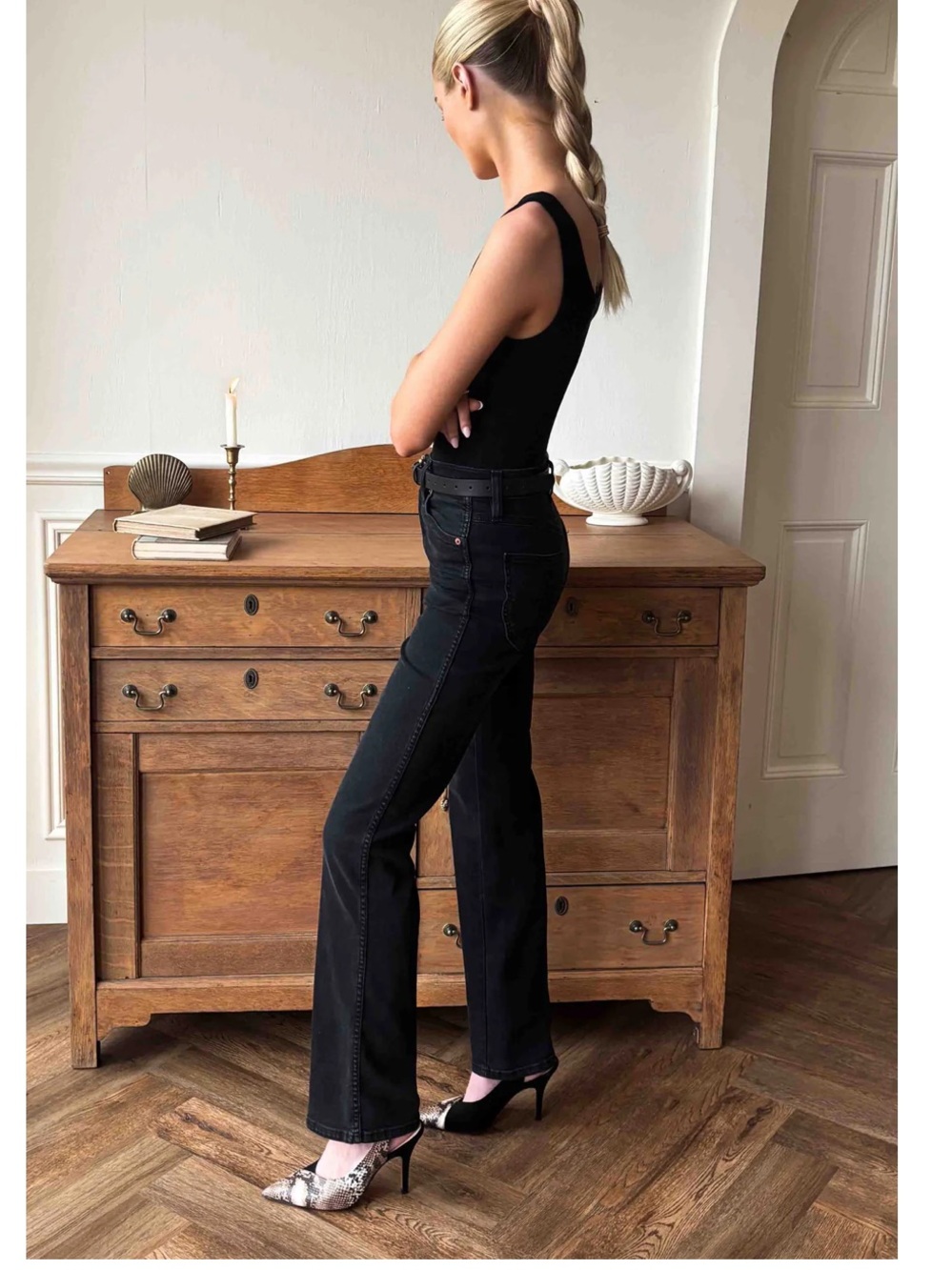 NWTEmerson Fry Black treasure straight Onyx  Jeans
